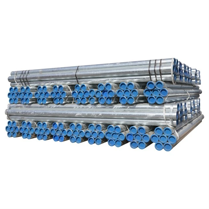 Galvanized ERW Steel Pipe DN165 BS EN 10255 Medium Grade For Building Services high quality